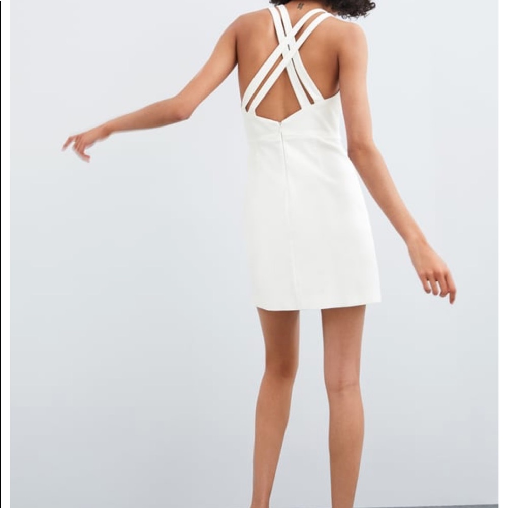 Zara cross back sundress